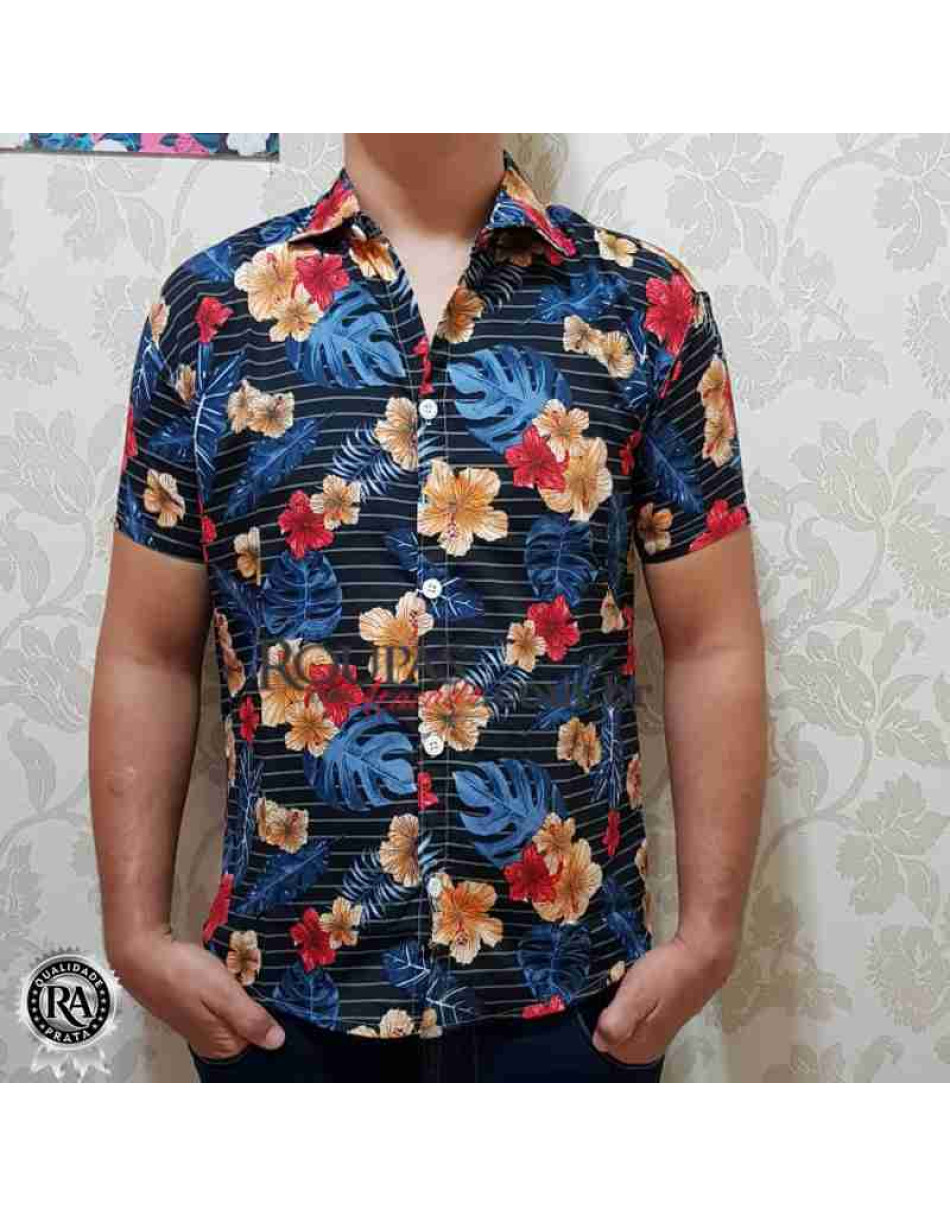 Camisa Floral Masculina