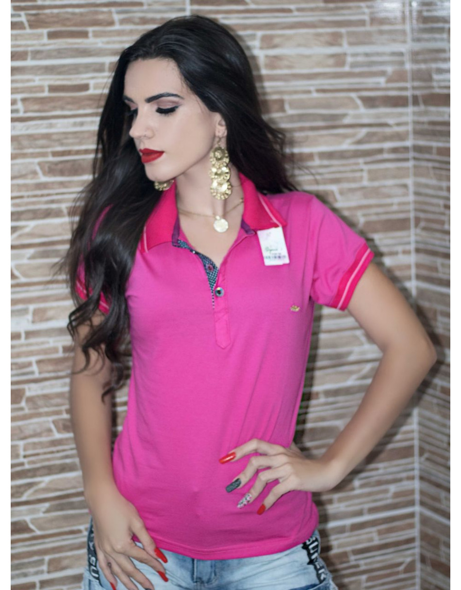 Blusa Polo Feminina