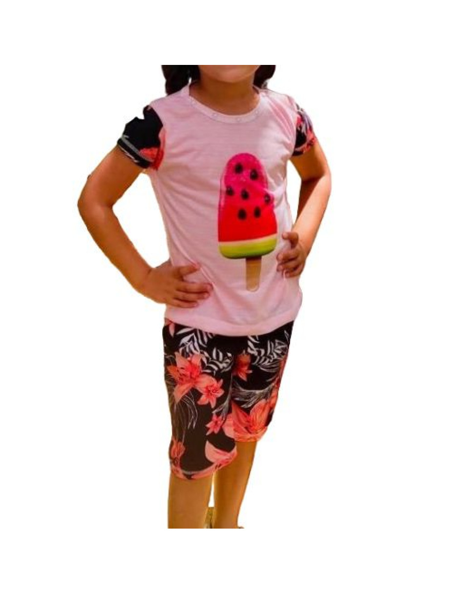 Conjunto Infantil Feminino Mariazinha