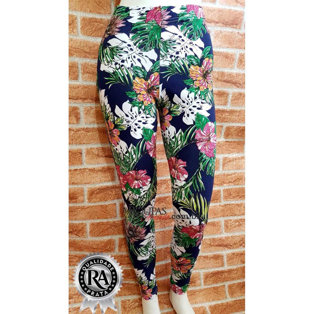 Calça Legging Fitness Estampada