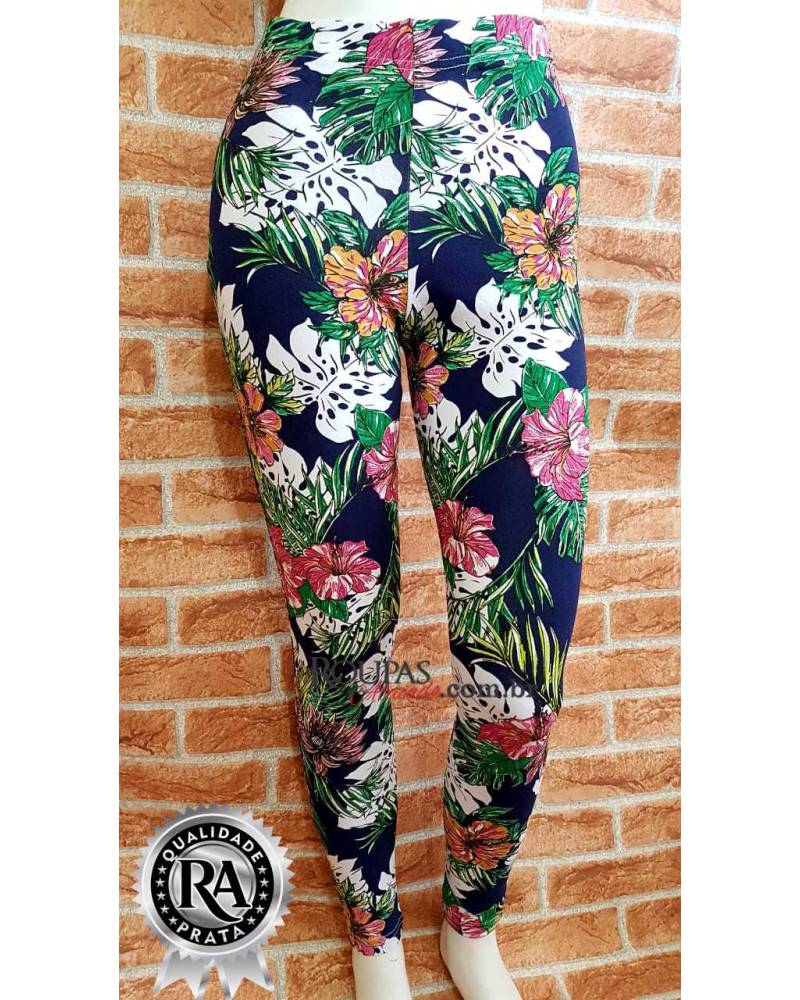 Calça Legging Fitness Estampada