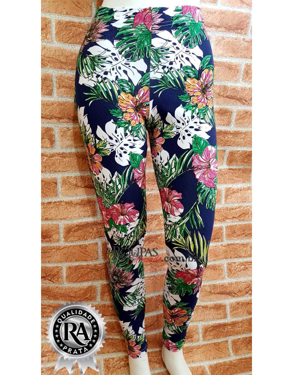 Calça Legging Fitness Estampada