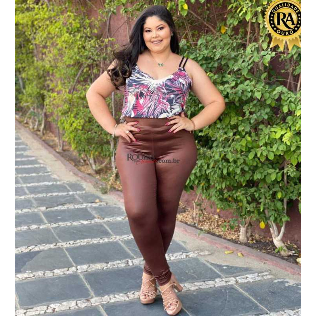 Calça Legging Cirre Plus Size