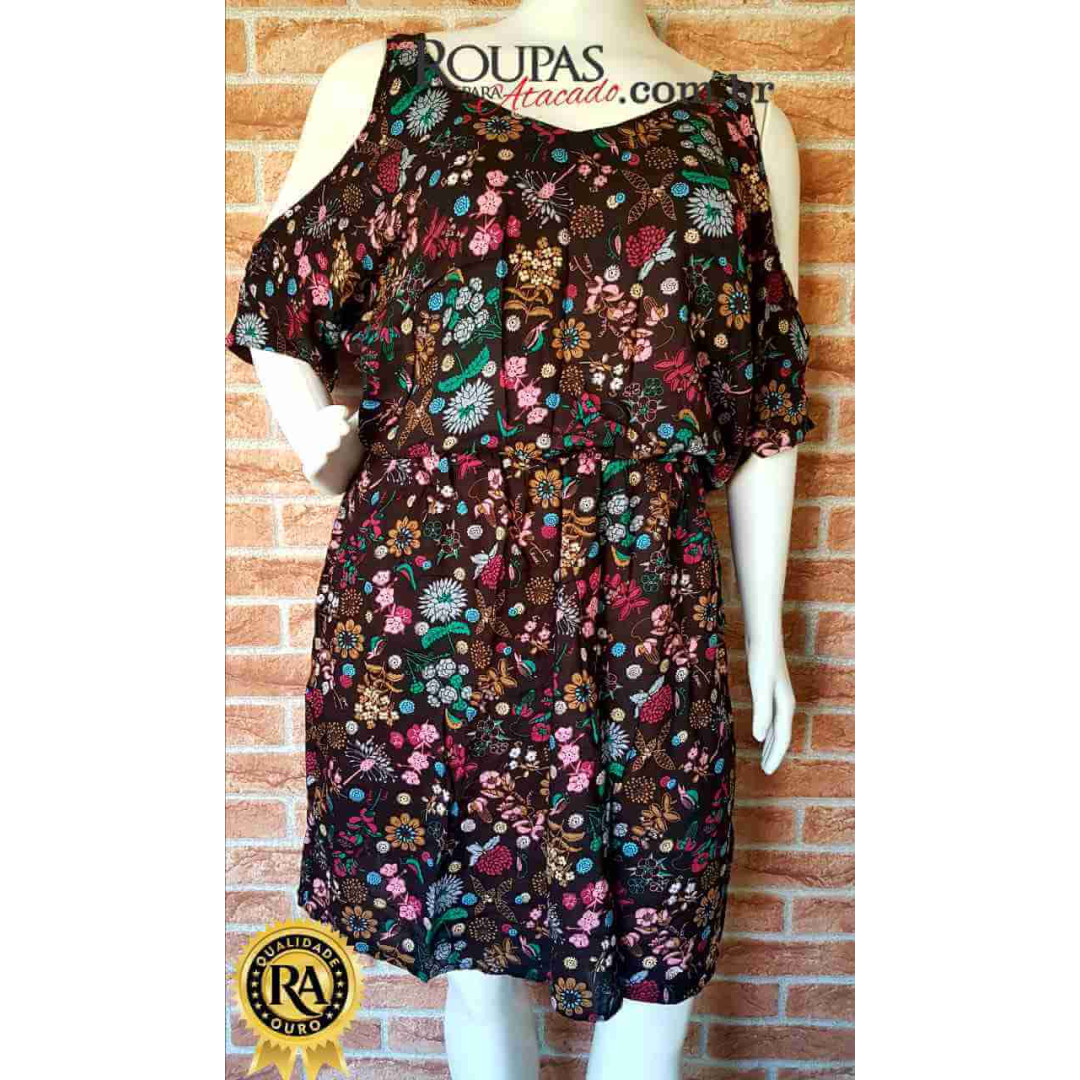 Vestido Feminino Estampado G Varios Modelos