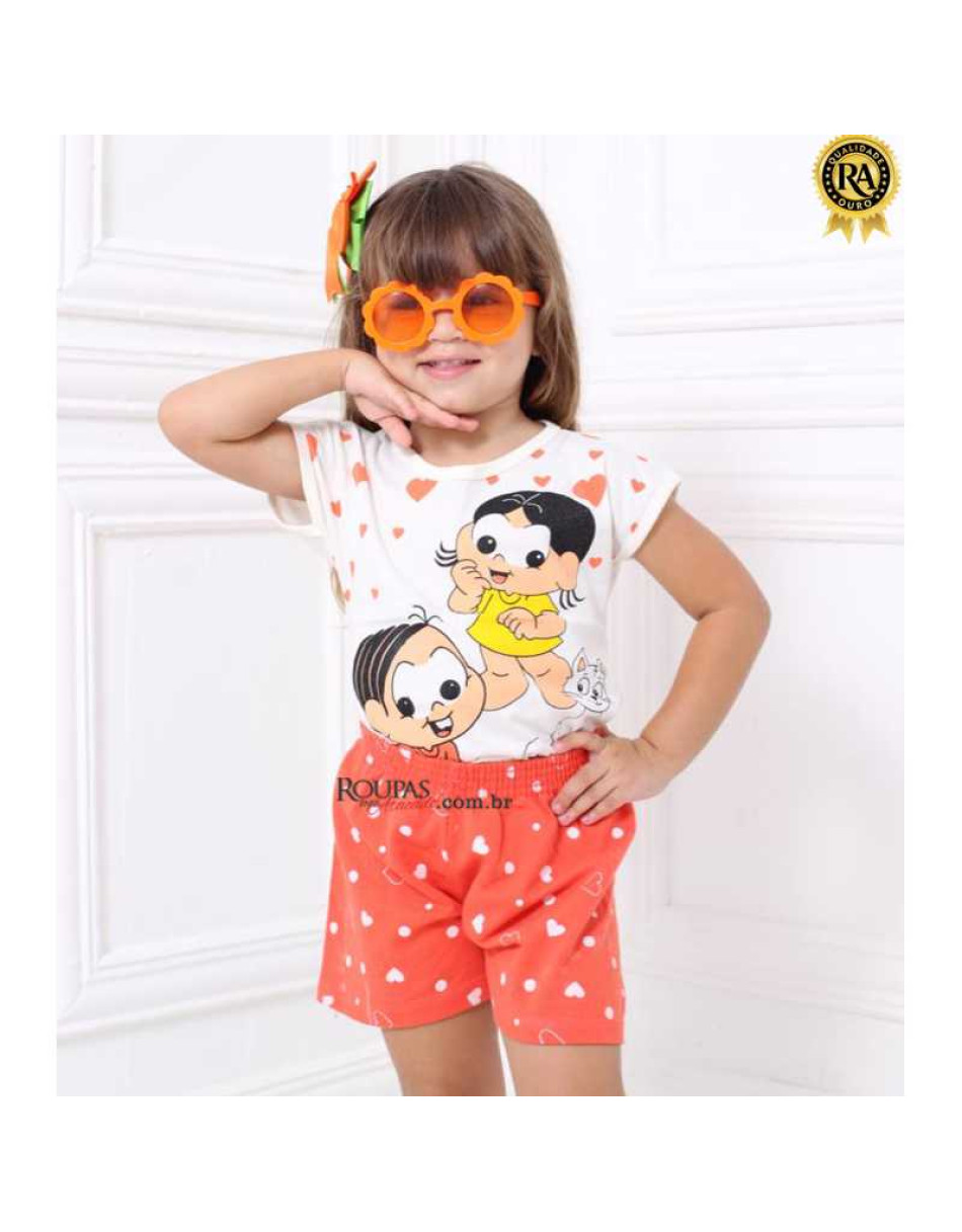 Conjunto Infantil Feminino Jeitinho