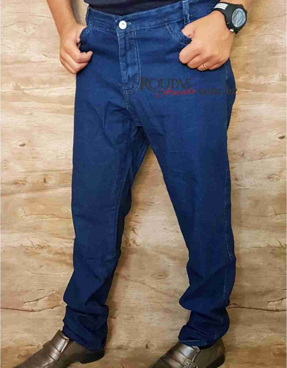 Calça Jeans Masculina Tradicional Basic