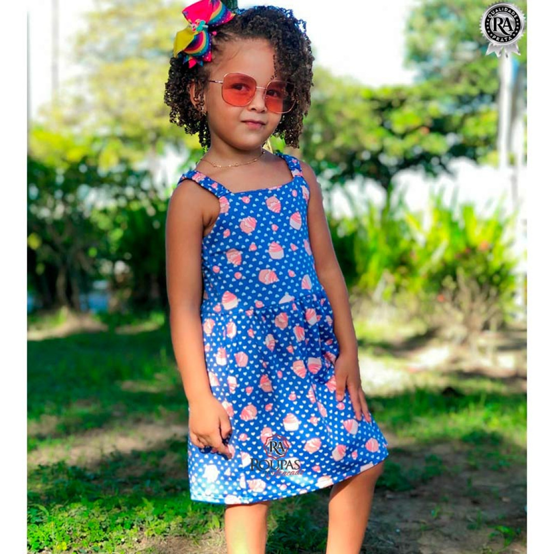 Vestido Infantil Vários Modelos Em Malha