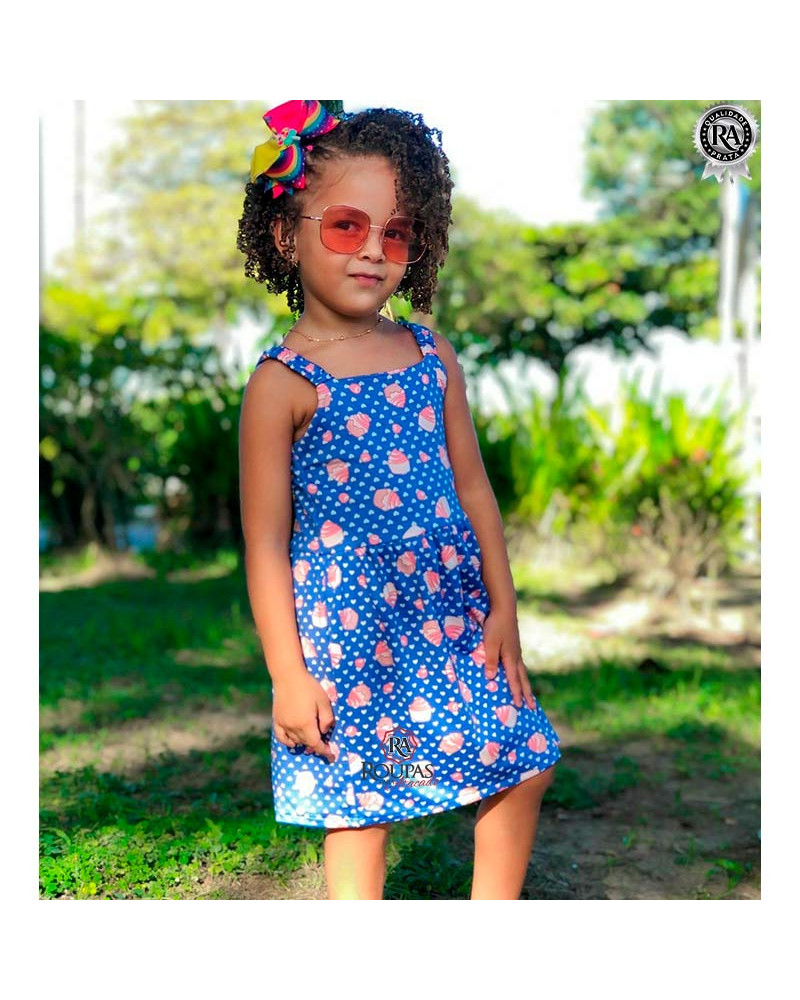 Vestido Infantil Vários Modelos Em Malha