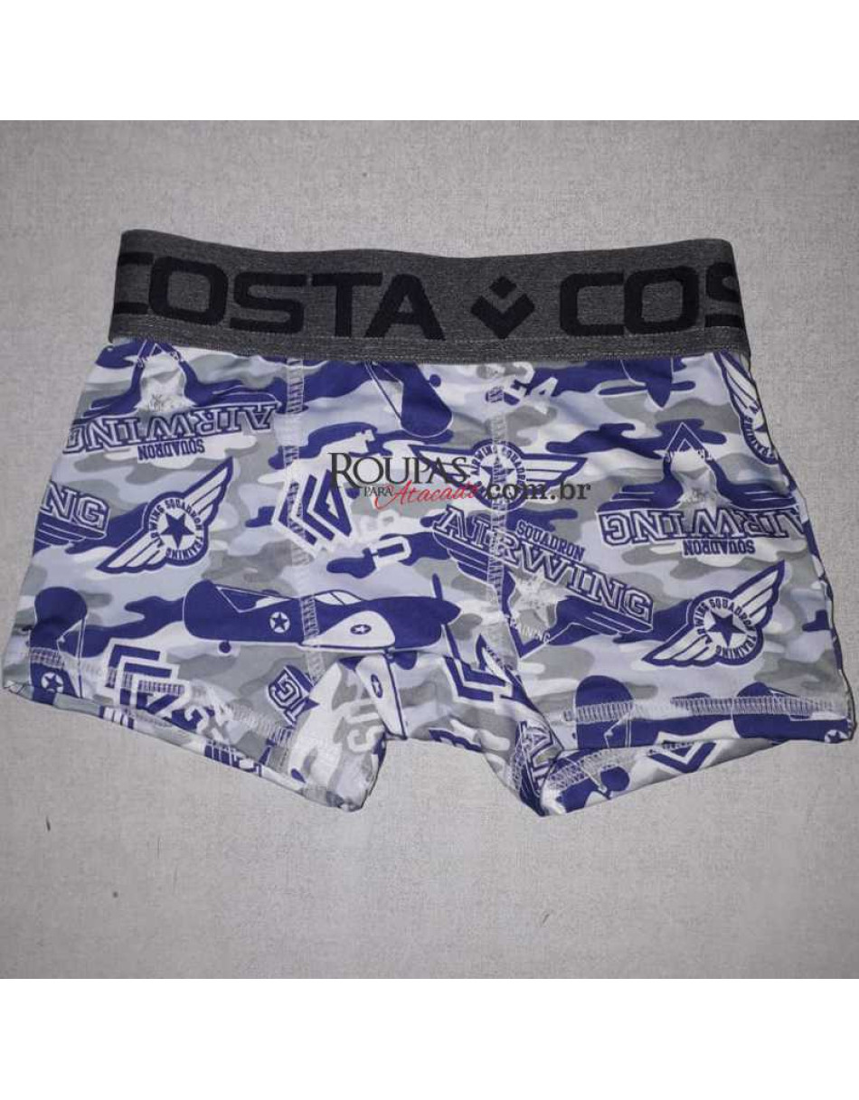 Cueca Boxer Infantil Microfibra