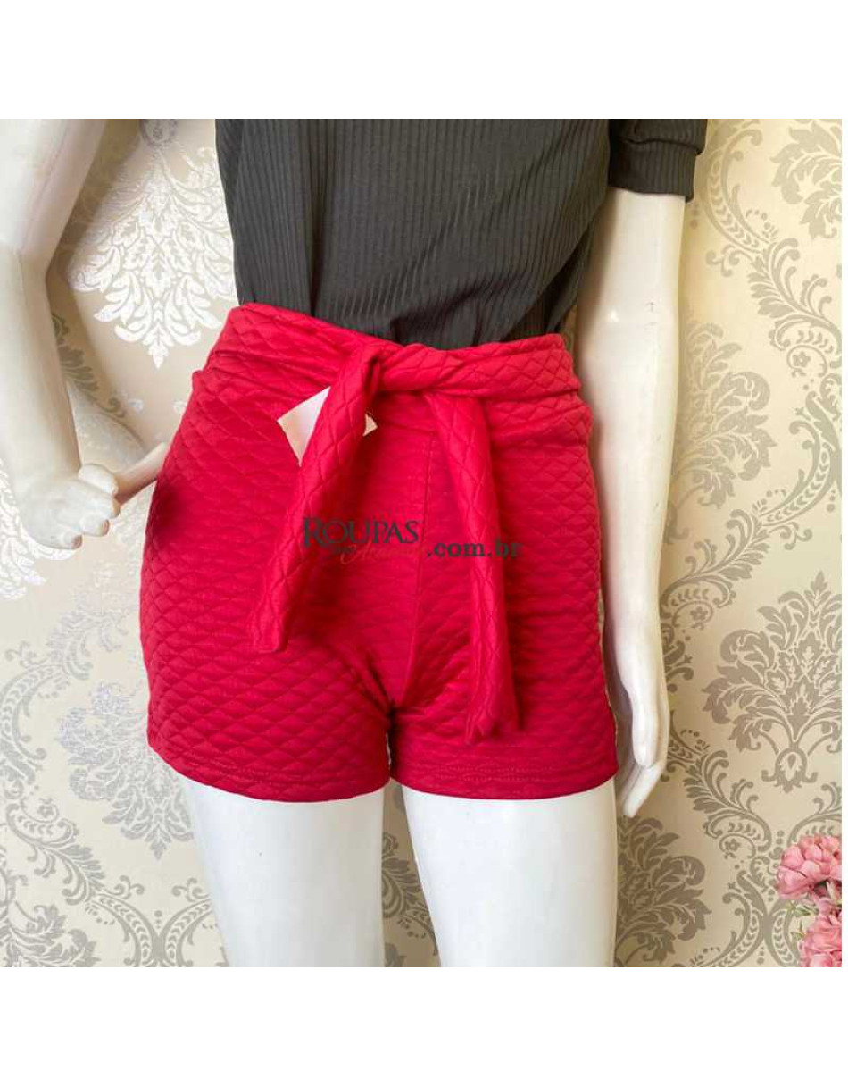 Short Feminino Matelassê Vários Modelos 