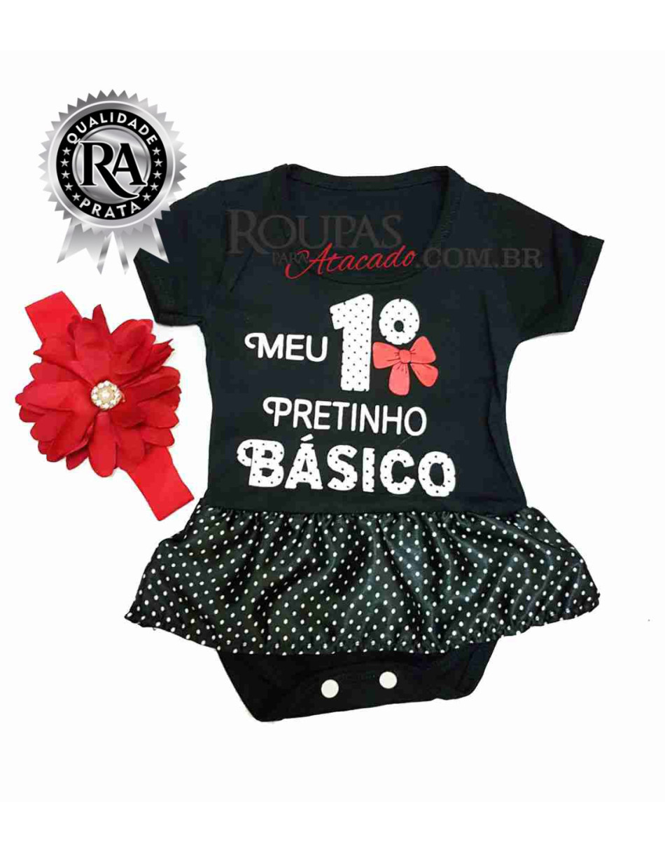 BODY COM SAIA PARA BEBE