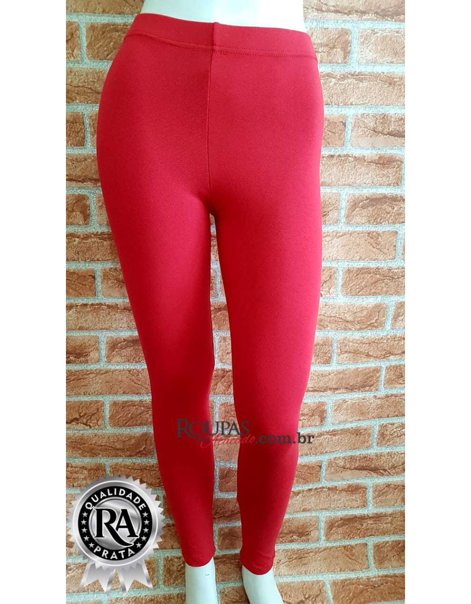 Calça Legging Fitness Lisa no Cotton