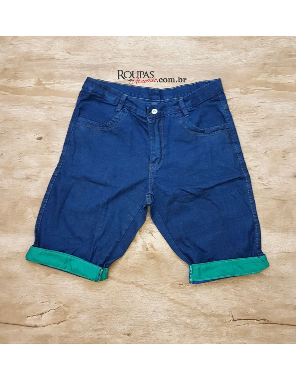 Bermuda Jeans Masculina Basic