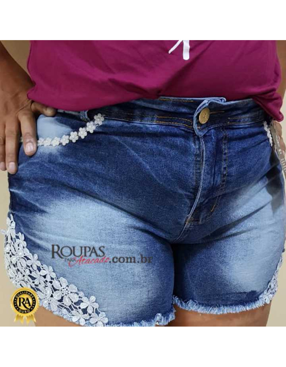 SHORT JEANS PLUS SIZE