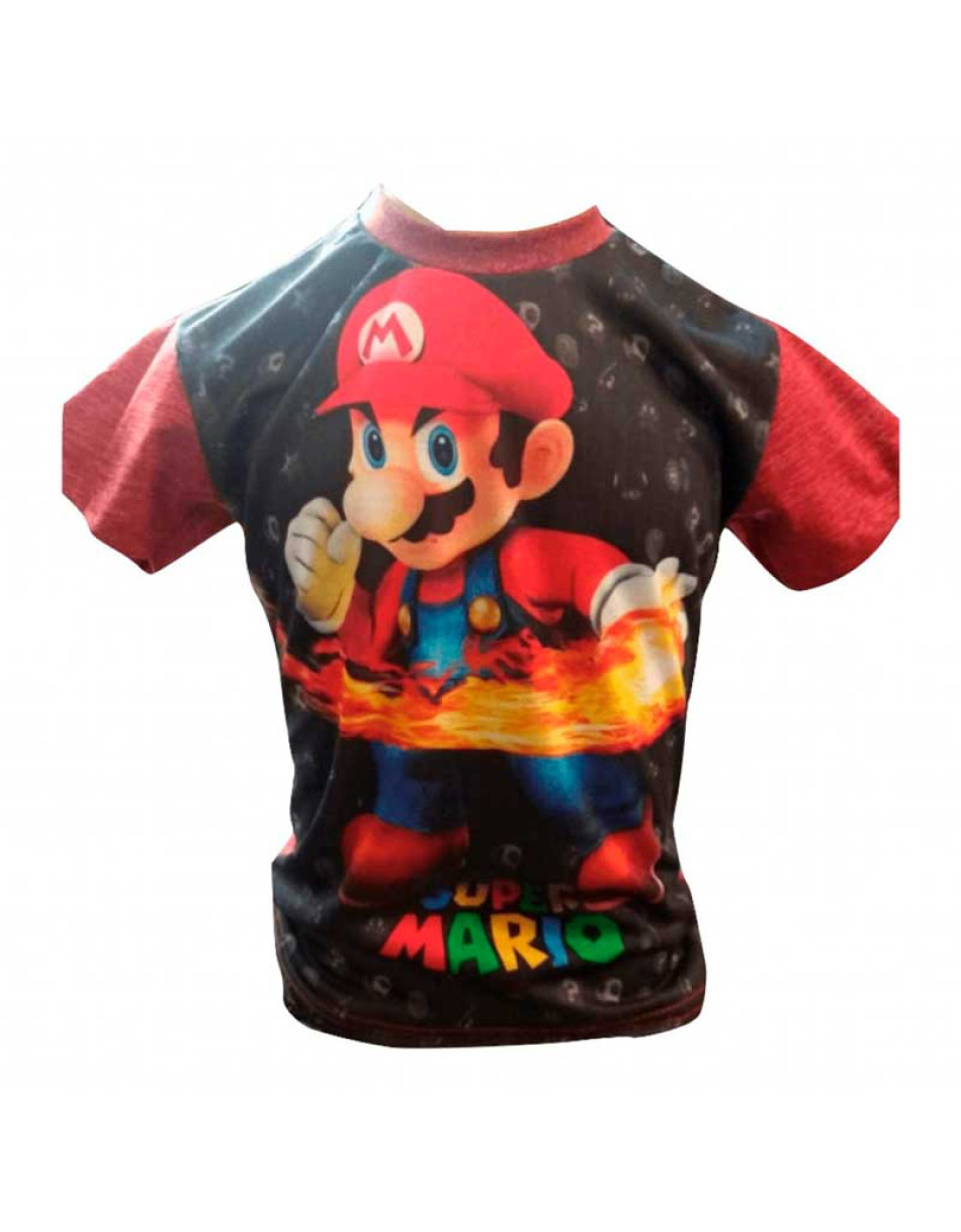 Camisa Infantil Sublimada Personagens