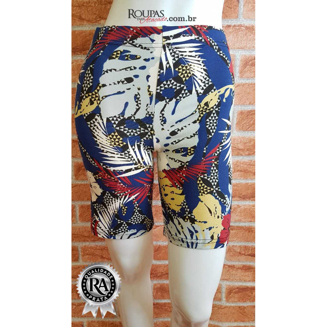 Short Fitness Cotton Estampado M