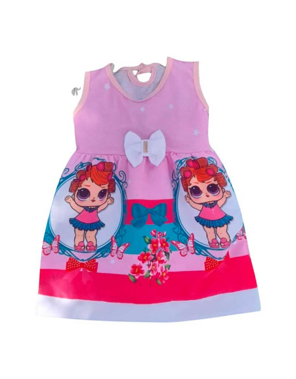 Vestido Bebe Cabidinho Personagens