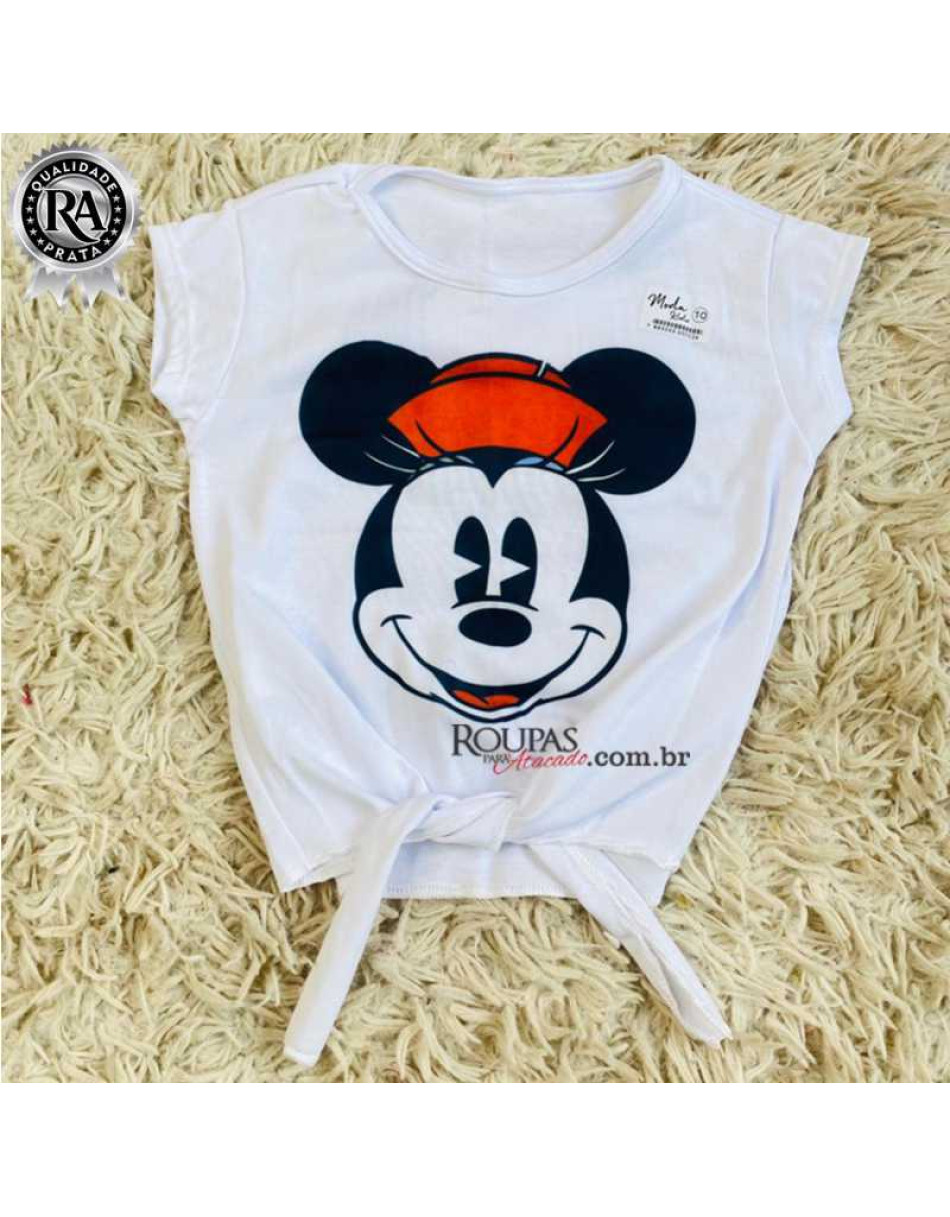 Blusa Cropped Infantil 