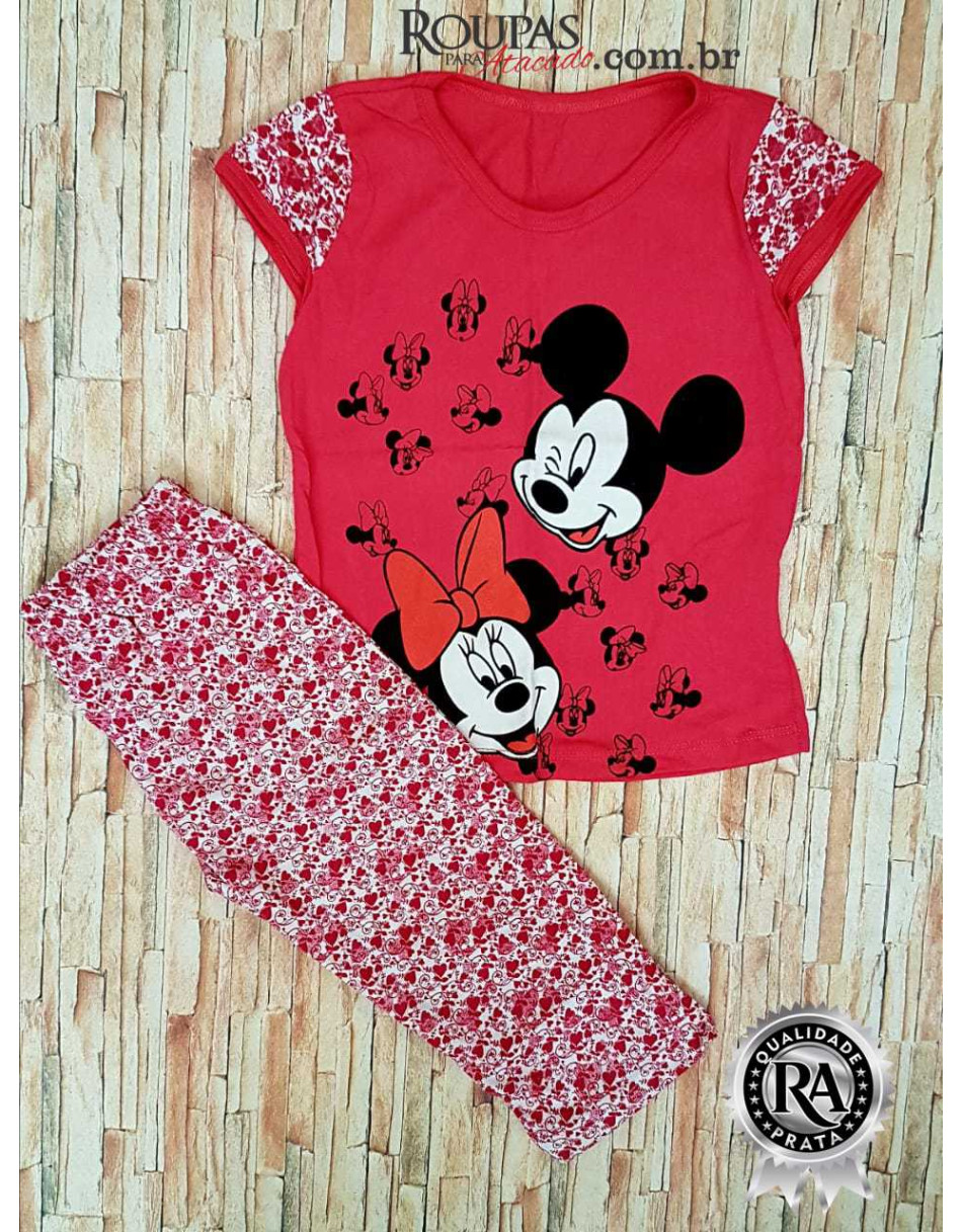 Conjunto Infantil Blusa e Legging