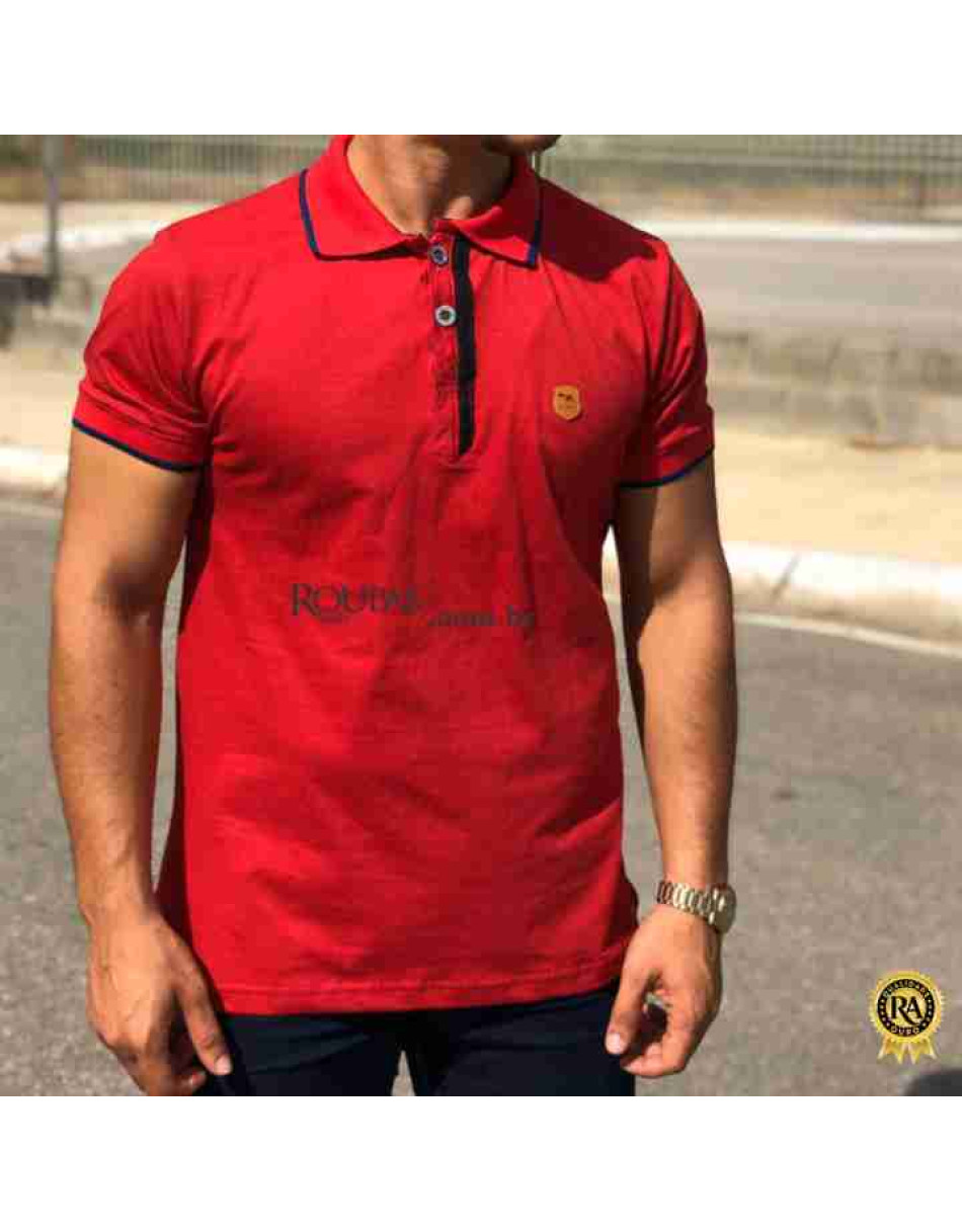 Camisa Polo Algodão Masculina com Bordado