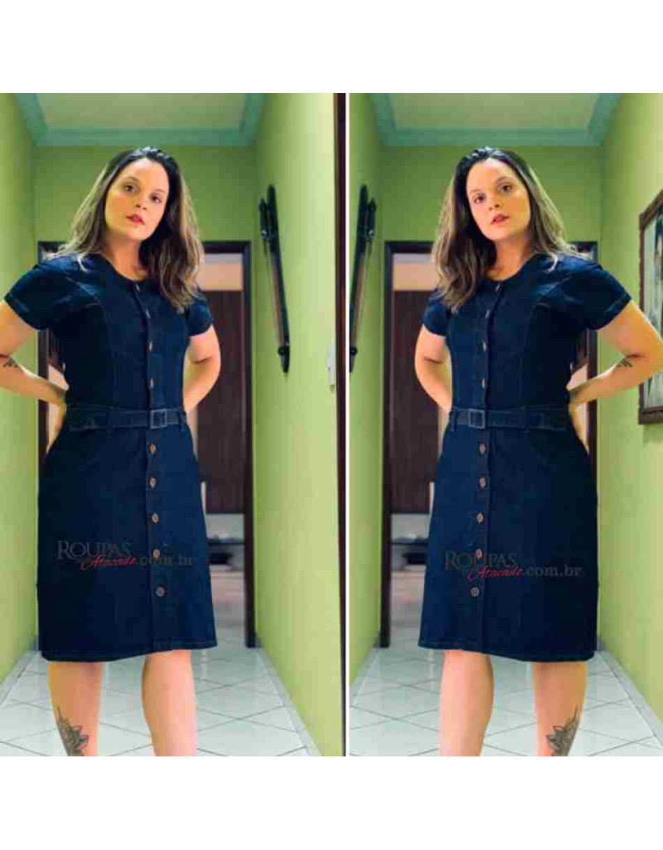 Vestido Jeans Evangelico