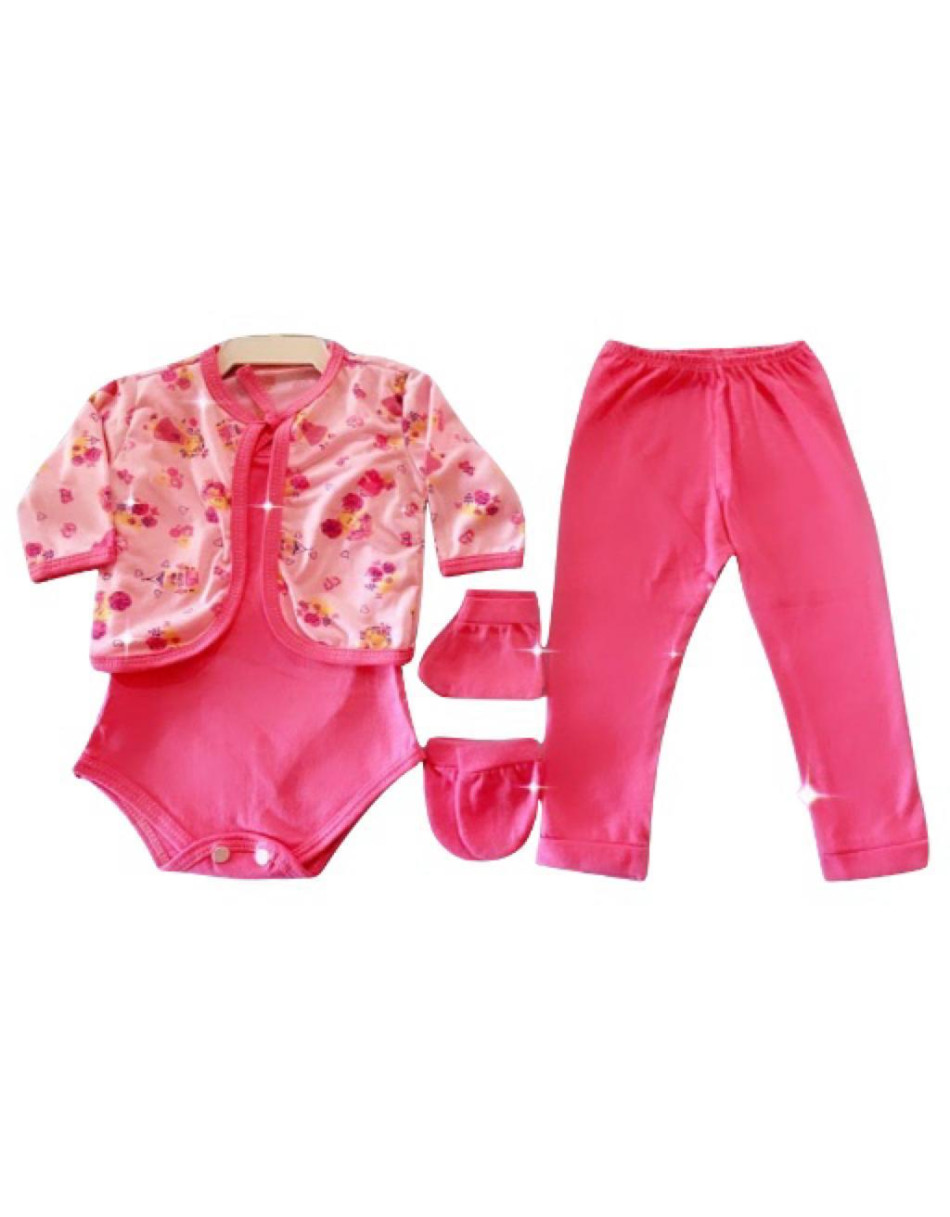 Conjunto Bebe Casaquinho Feminino