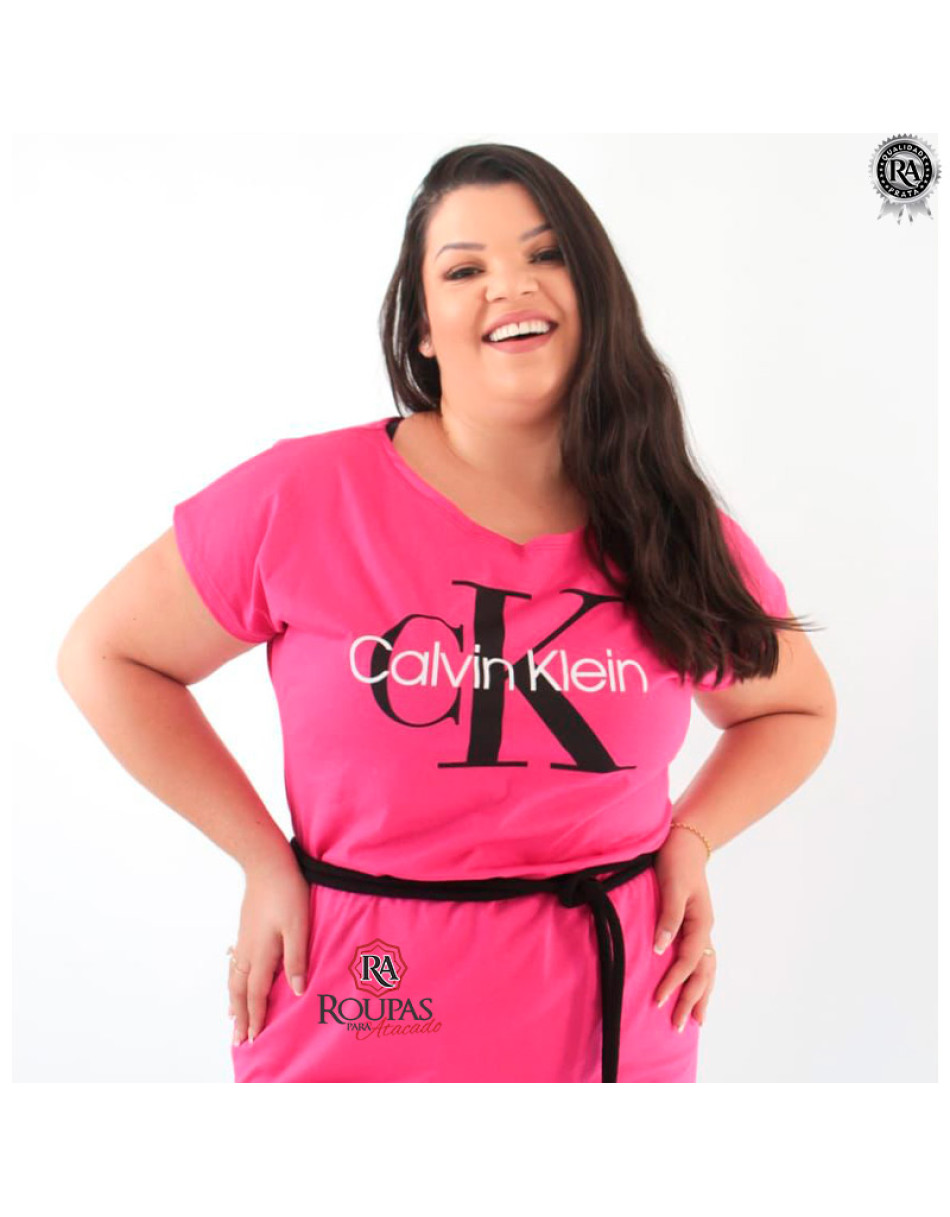 Blusa Feminina Plus Size Em Malha