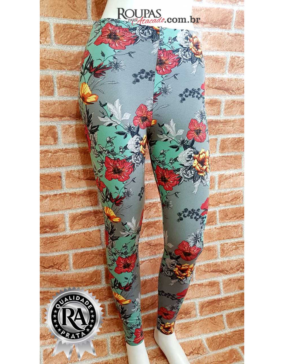 Calça Legging Fitness Estampada