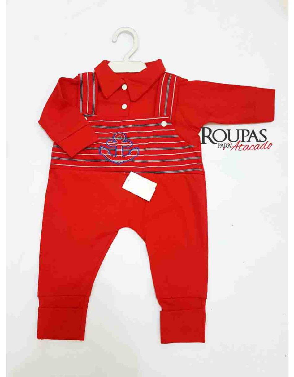 Macacão longo Para Bebe Masculino