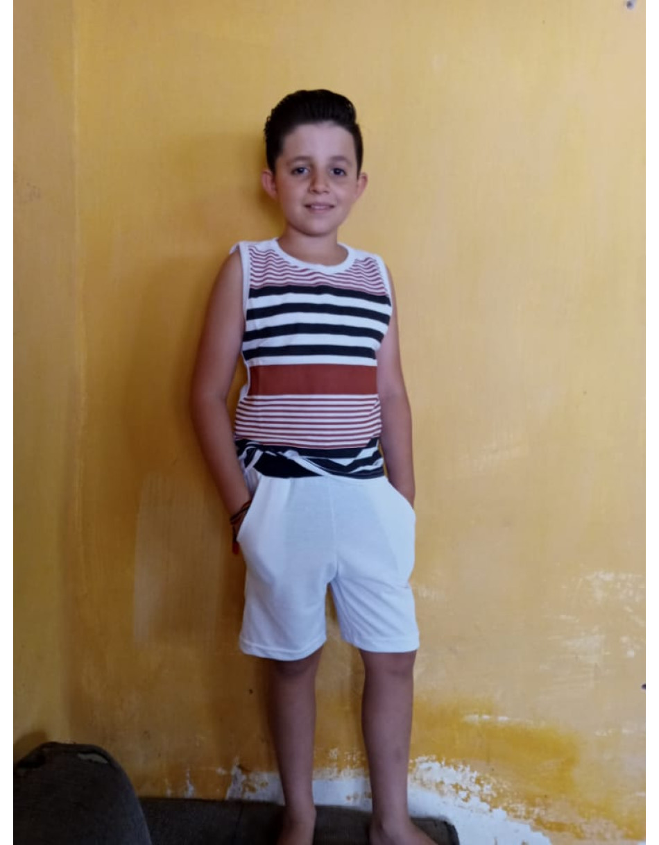 Conjunto Infantil Masculino Algodão Fag