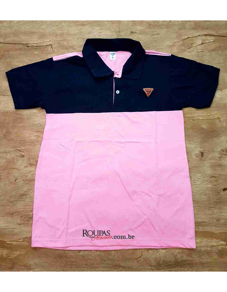 Camisa Polo Lisa Masculina adulta