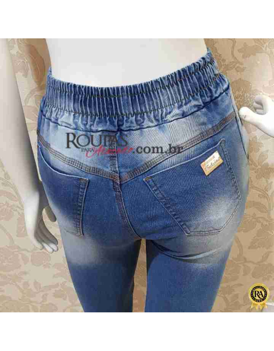 Calça Jogger Feminina Jeans