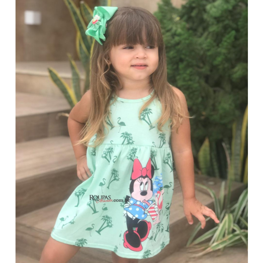 Vestidos Algodão Infantil Vários Modelos