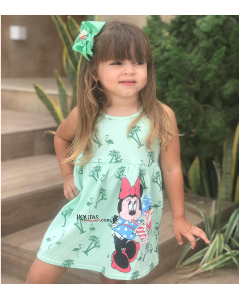 Vestidos Algodão Infantil Vários Modelos