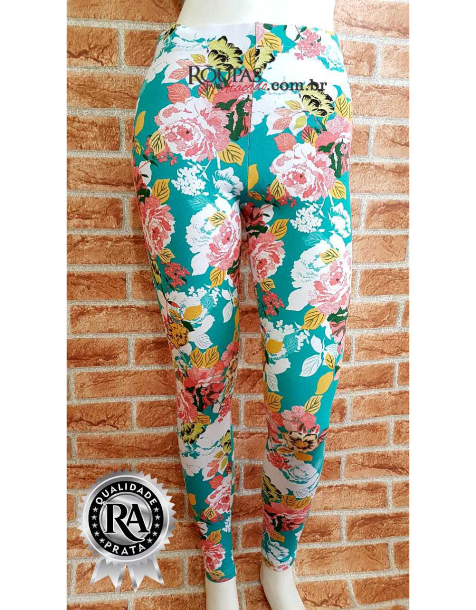 Calça Legging Fitness Estampada