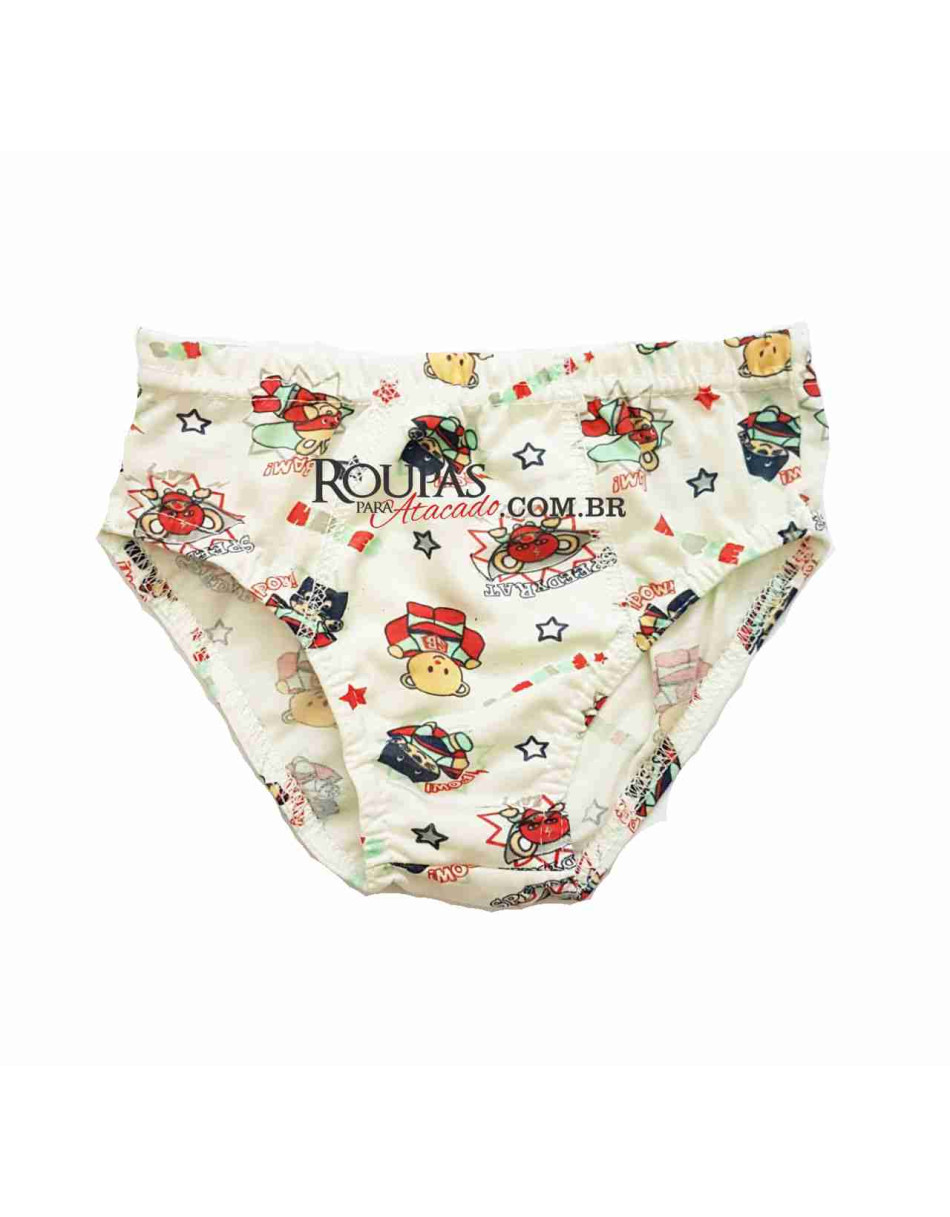 Cueca infantil Malha Fria P M G