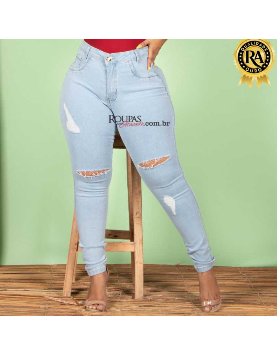 Calça Jeans Lipo Plus Size  